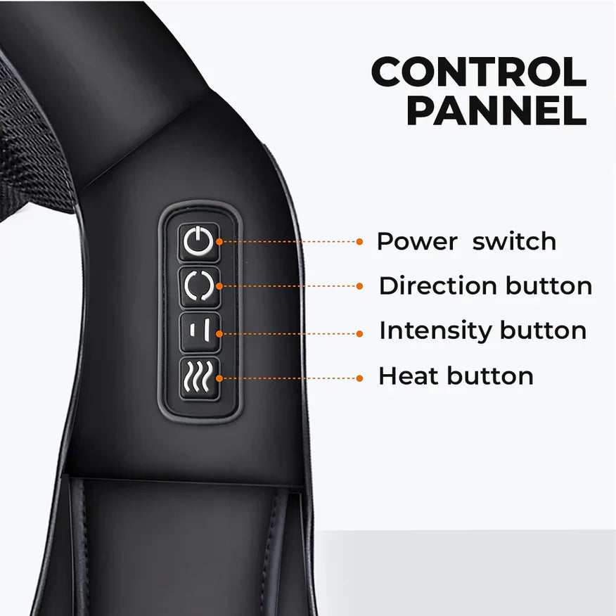 Electric Neck & Back Heat Massager