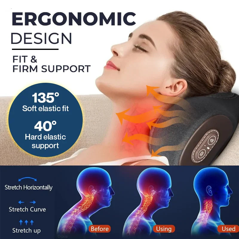Traction Massager Pillow