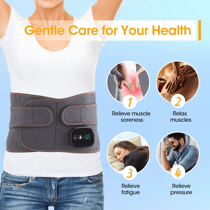 Electric Infrared Heating Waisted Massager Belt