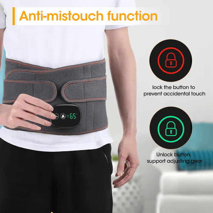Electric Infrared Heating Waisted Massager Belt
