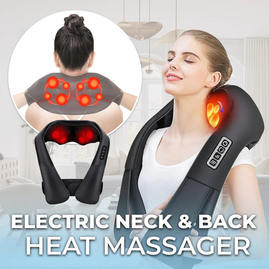 Electric Neck & Back Heat Massager